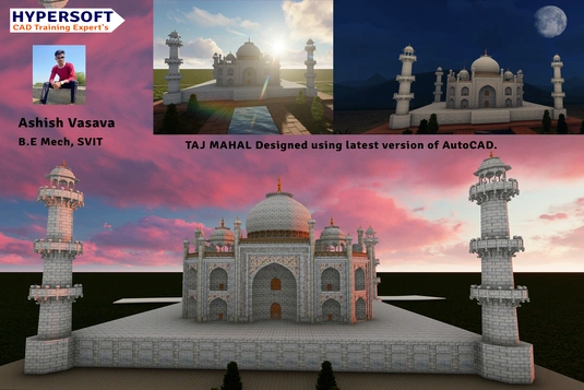 1. Autocad classes vadodara hypersoft Student project