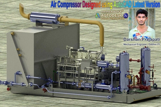 13. Autocad classes vadodara hypersoft Student project