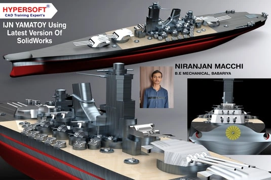 2. SolidWorks classes vadodara hypersoft student projects-min