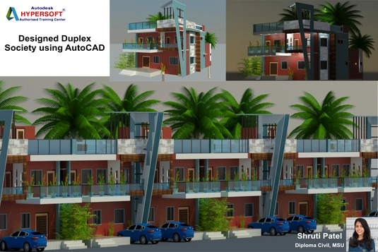 3. Autocad classes vadodara hypersoft Student project