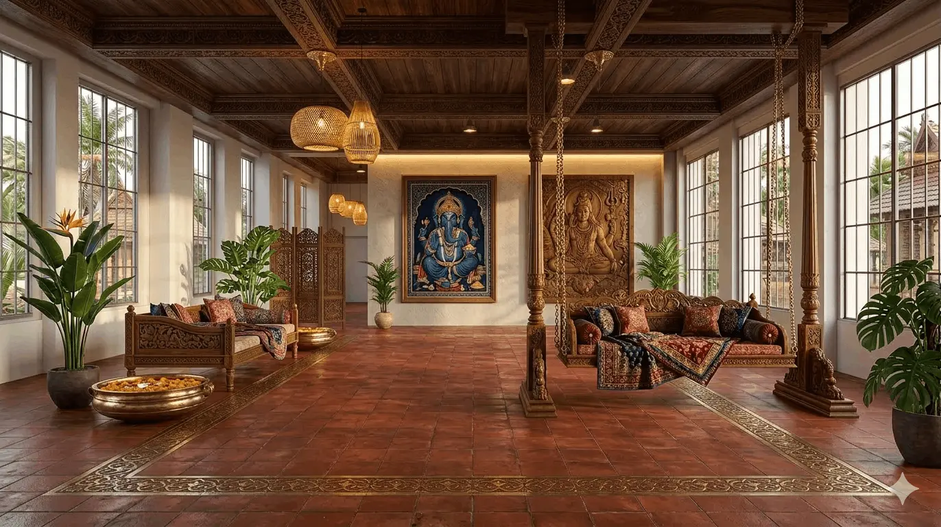 Kerala style home interior