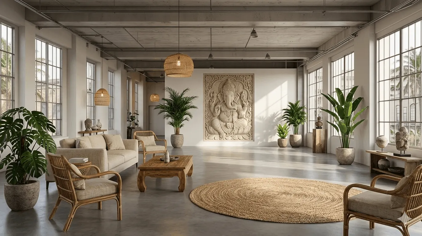 Scandinavian style home interior